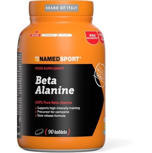 Namedsport Beta Alanin 750 mg 90 Tabletten – Named Sport Verpackung