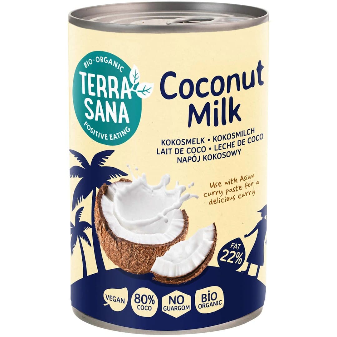 Terra Sana - Kokosmelk – Terra Sana verpakking