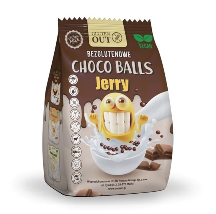 Bio Planet - Gluten-Free Choco Balls - 375g – Bio Planet förpackning
