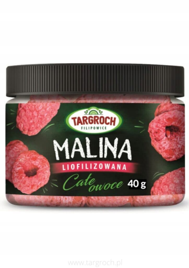 Targroch Lyophilisée Framboise fruit entier 40g – Targroch emballage