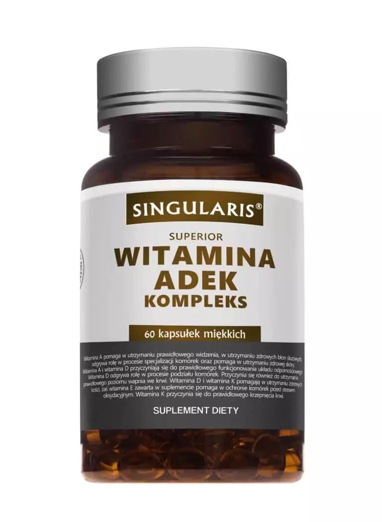 Singularis Vitamin ADEK Komplex 60 Kapseln – Singularis Verpackung