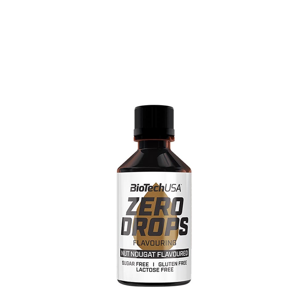 BioTechUSA - Zero Drops, Nut Nougat - 50ml