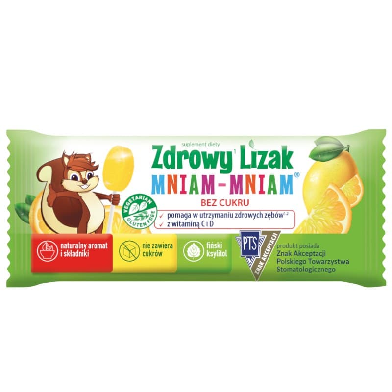 Zdrowy Lizak / Mniam-Mniam - Sukkerfri Slikkepind – Zdrowy Lizak / Mniam-Mniam packaging