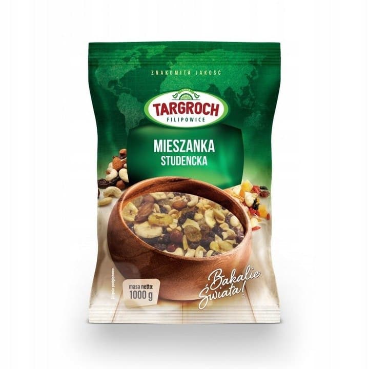 Targroch Mieszanka studencka 1kg – Targroch förpackning