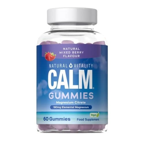 Natural Vitality - Calm Gummies - Stress Relief – Natural Vitality förpackning