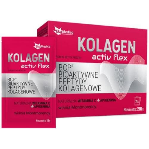 EkaMedica Collagène Activ Flex poudre 21x10g – Eka Medica packaging