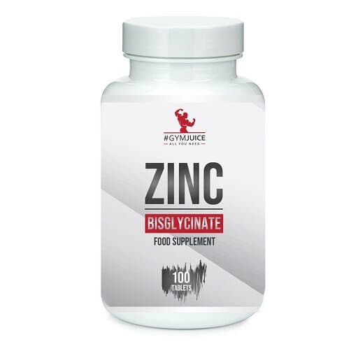 #GymJuice - Zinkbisglycinat - 100 Tabletten – #GymJuice Verpackung