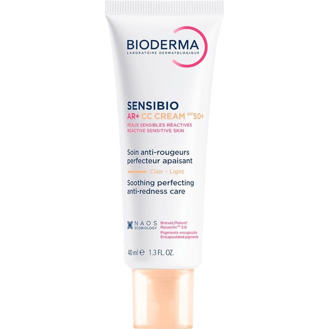 Bioderma - Sensibio Ar+ CC Cream SPF50+ 40 ml – Bioderma förpackning