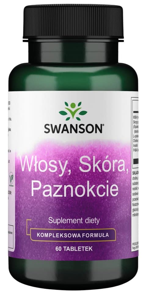 Swanson Hair, Skin & Nails 700 mg MSM, 120 Tablets
