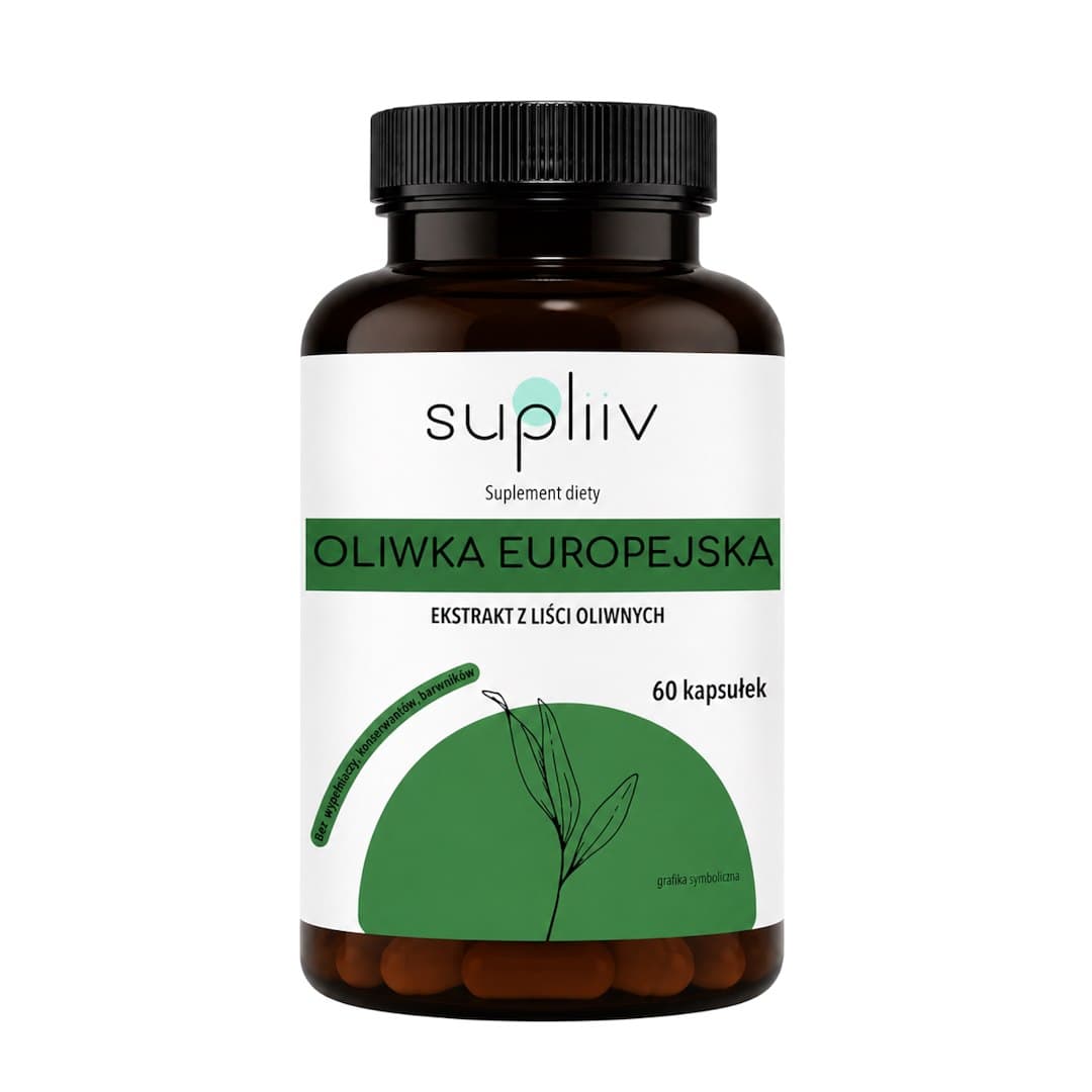 Supliiv - Extracto de Oliva Europeo - 60 cápsulas