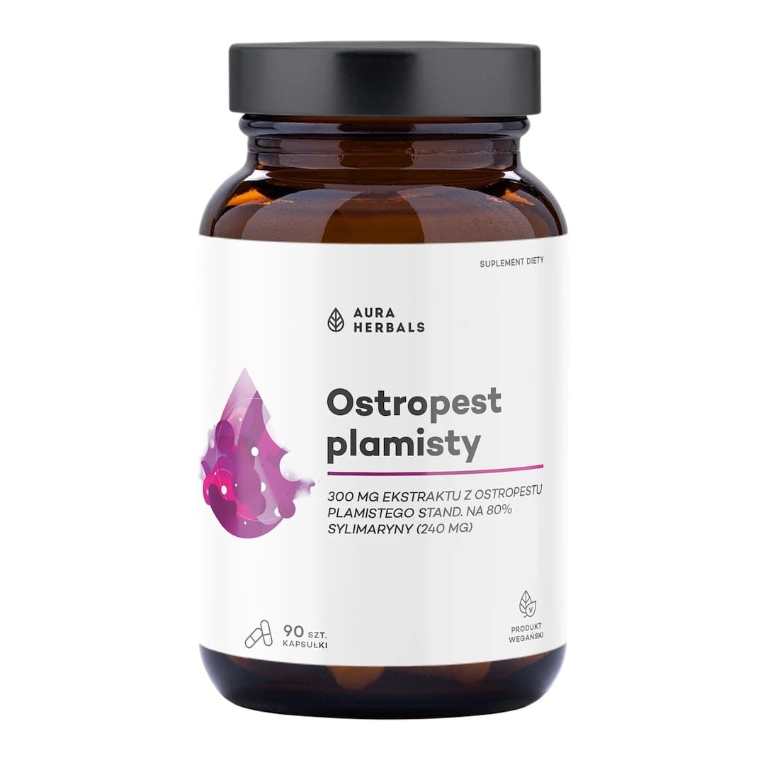 Aura Herbals - Mælketistel (80% Silymarin - 90 kapsler)