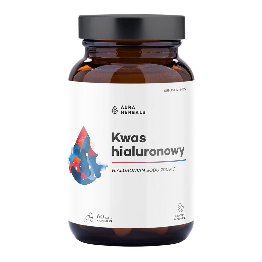 Aura Herbals Ácido Hialurónico 200mg (60 cápsulas)