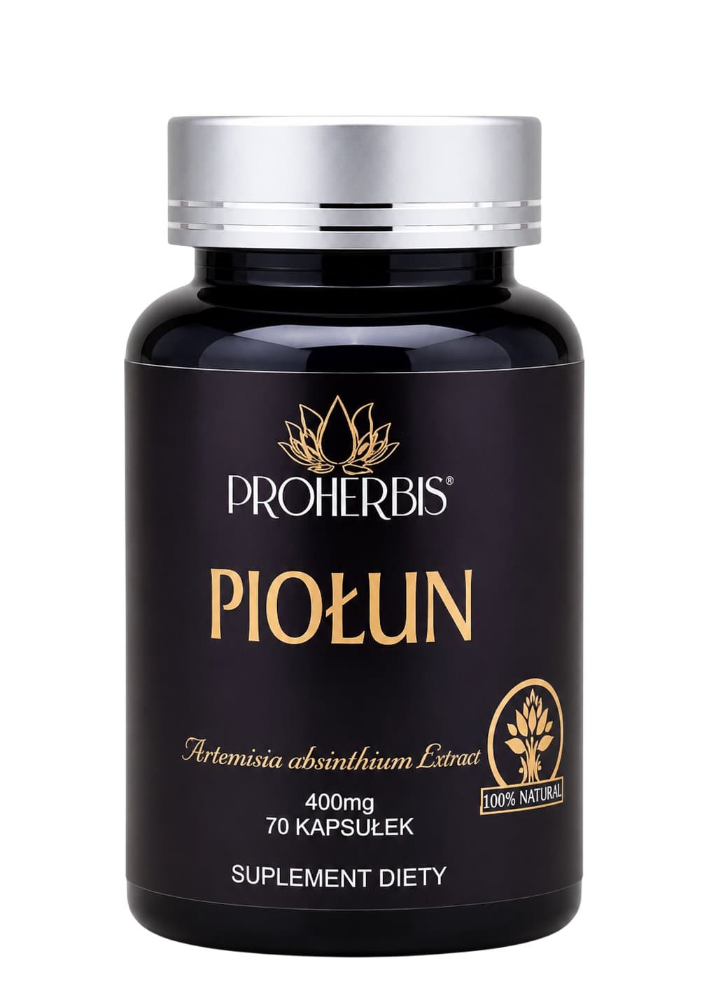 PROHERBIS Piølun 400mg, 70 cápsulas