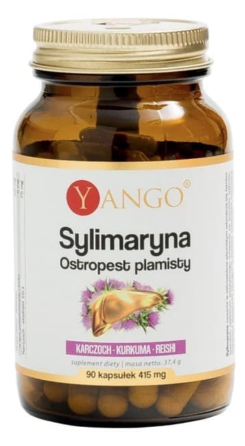 Yango Silymarin - 90 kapslar – Yango förpackning