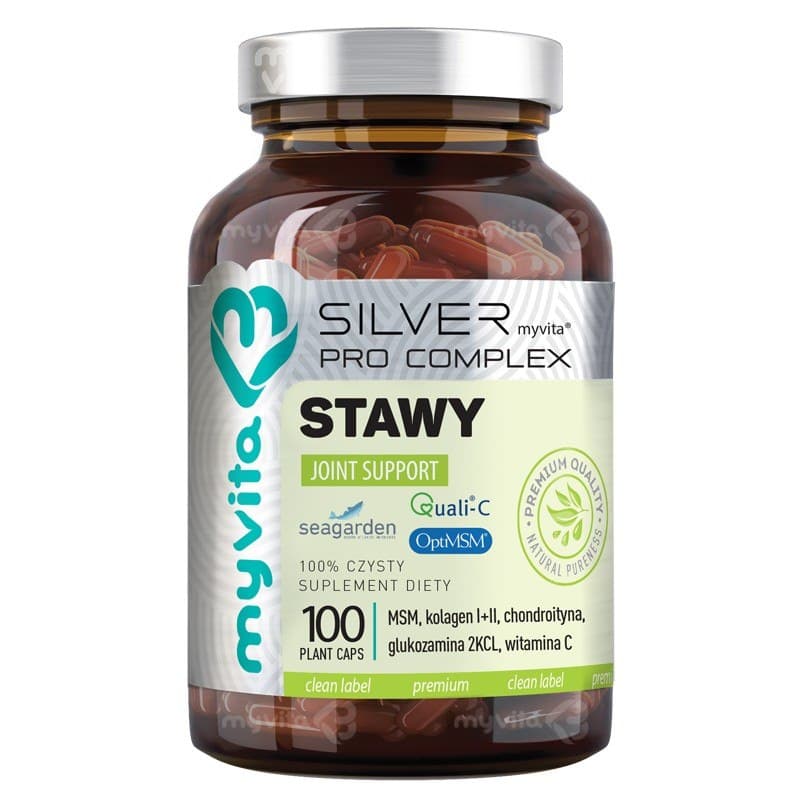 MyVita - Silver Pro Complex Stawy Joint Support - 100 kapsler