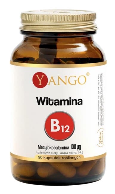 Yango - Vitamin B12 Methylcobalamin - 90 kapsler