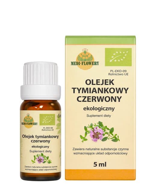 Medi-Flowery Aceite de Tomillo Rojo 100% Ecológico 5ml