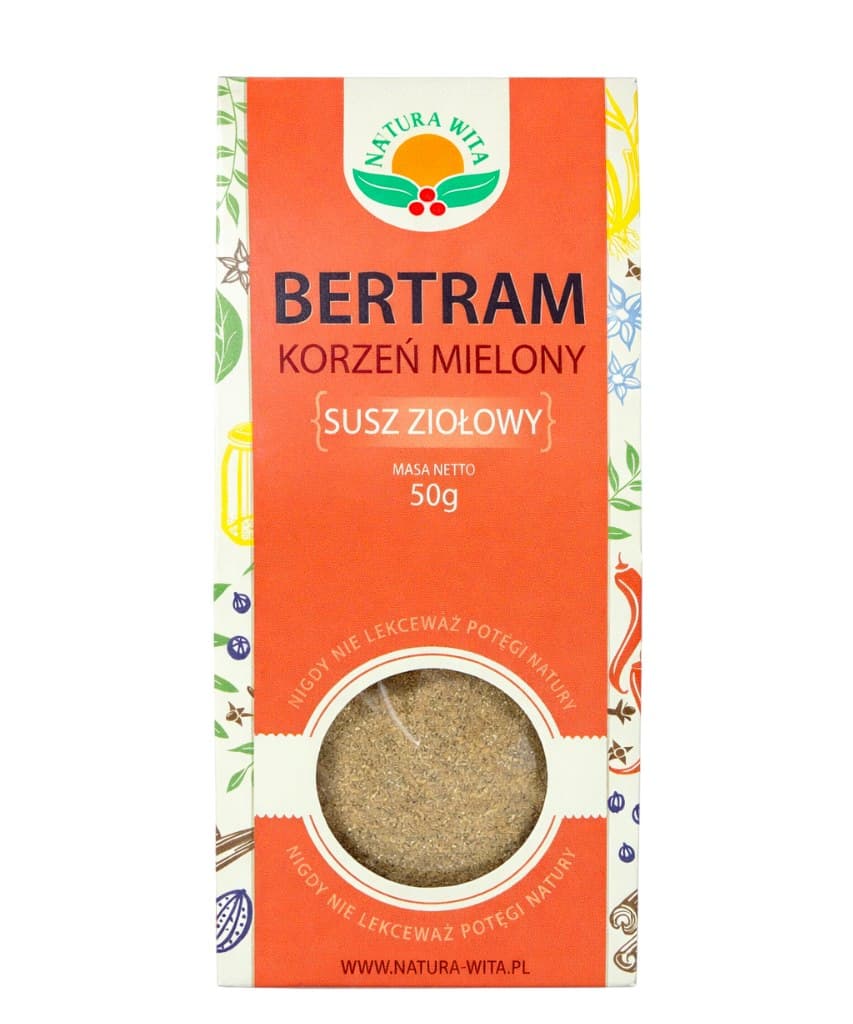 Natura-Wita - Korzeń Bertramu Mielony - 50g