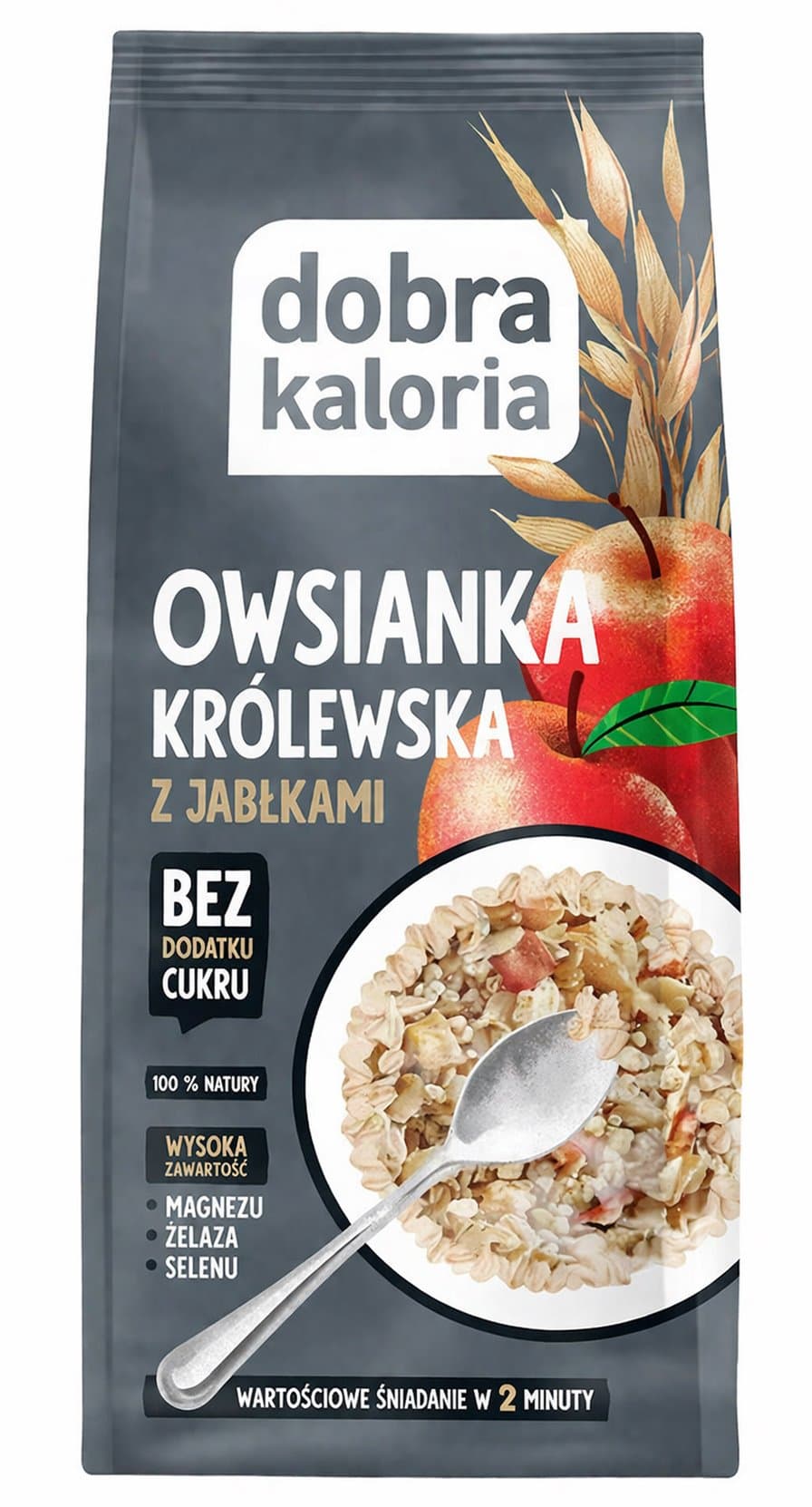 Dobra Kaloria - Royal Oatmeal With Apples - 350g