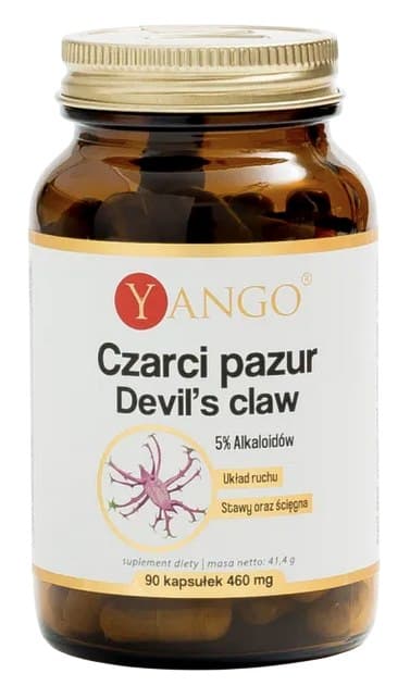 Yango Devil's Claw - 370 mg, 90 Vegetarian Capsules