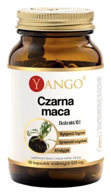Yango Black Maca - 30 Kapslar