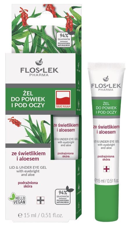 Flos-Lek Pharma - Gel para Pálpebras & Sob os Olhos - 15ml