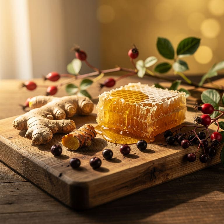 Stärk ditt immunförsvar med naturliga ingredienser