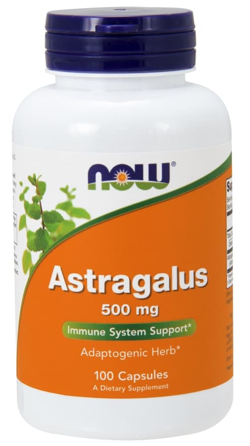 NOW Foods Astragalus 500 mg - 100 capsule vegetali