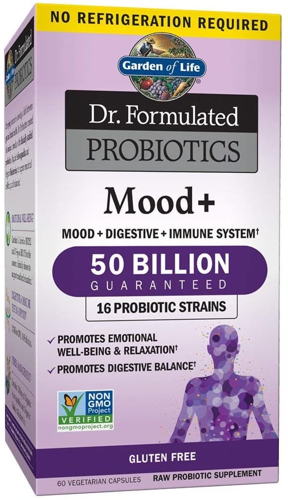 Garden Of Life - Dr. Formulated Probiotics Mood+ - 60 Vcaps – Garden Of Life embalagem