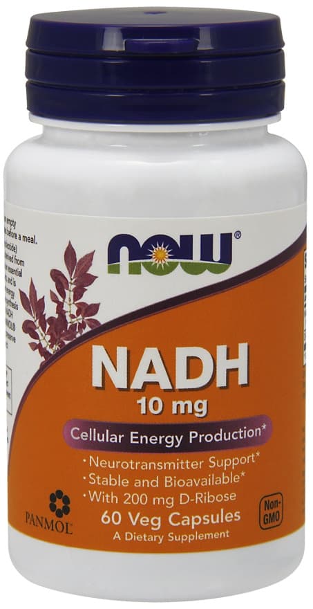 NOW Foods NADH 10mg - 60 capsules végétariennes