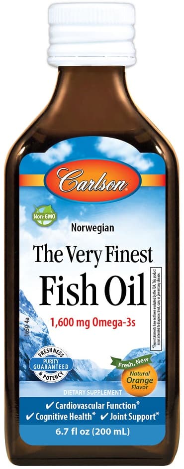 Carlson Labs - The Very Finest Fish Oil - Natural Lemon - 200ml