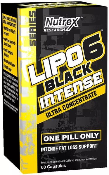 Nutrex - Lipo-6 Black Intense Ultra Concentrate - 60 kapsler