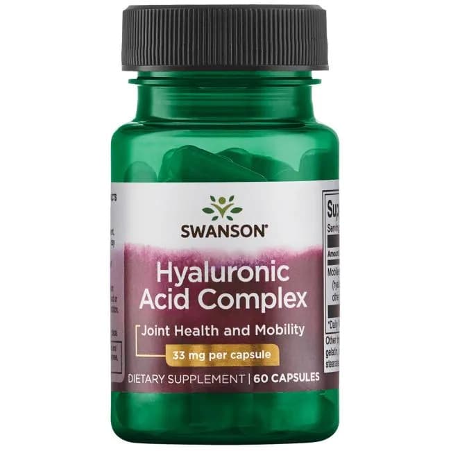 Swanson Ácido Hialurónico Complex 33 mg - 60 cápsulas