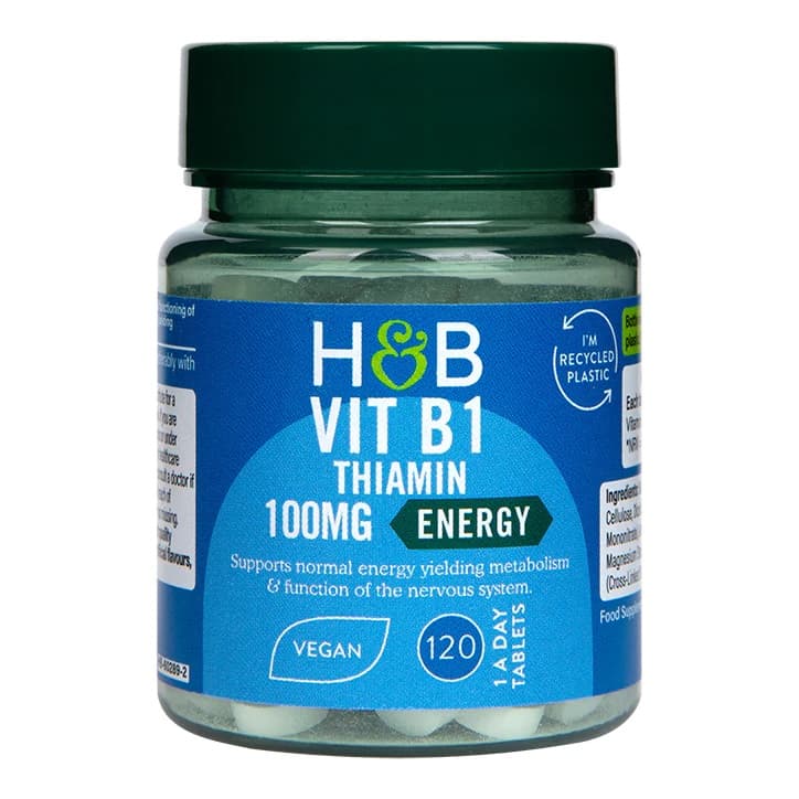 Holland & Barrett Vit B1 100mg - 120 tabletter