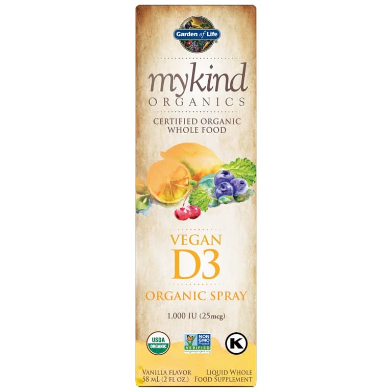 Garden Of Life Mykind Organics Vegan D3 Organic Spray 1000IU