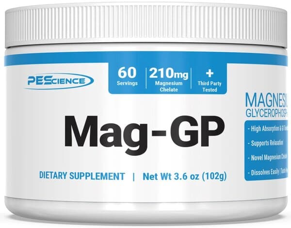 PEScience Mag-Gp - Magnesiumglycinat 102g