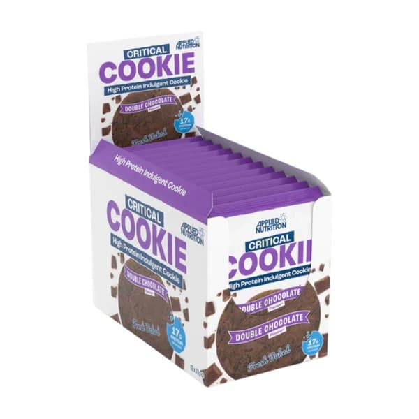 Critical Cookie Doble Chocolate - 12 x 73g – Applied Nutrition empaque