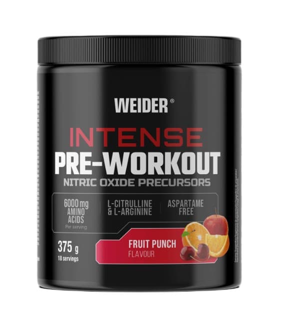 Weider Intense Pre-Workout 375g – Fruit Punch
