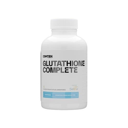 Conteh Sports - Glutathione Complete - 120 cápsulas – Conteh Sports empaque