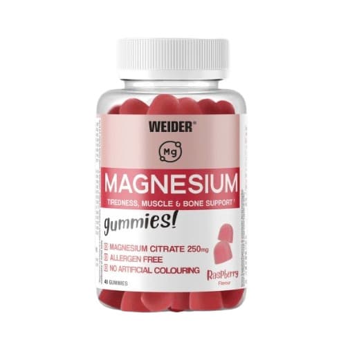 Weider - Magnesium Gummies, Himbeere - 48 Gummies