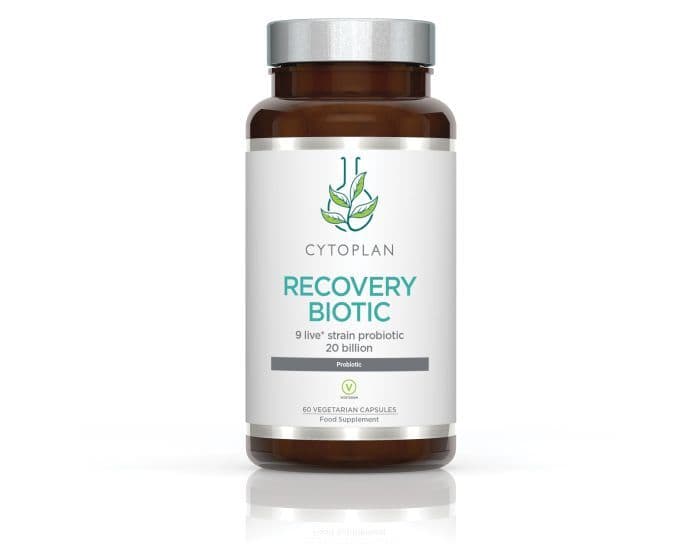 Cytoplan Recovery Biotic 60 vegetariska kapslar – Cytoplan förpackning