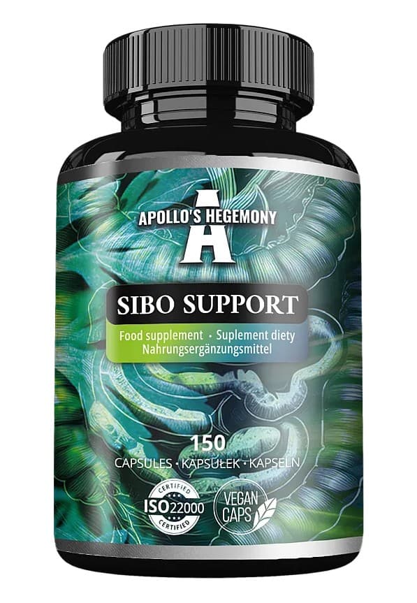 Apollo'S Hegemony Sibo Support - 150 wegetariańskich kapsułek