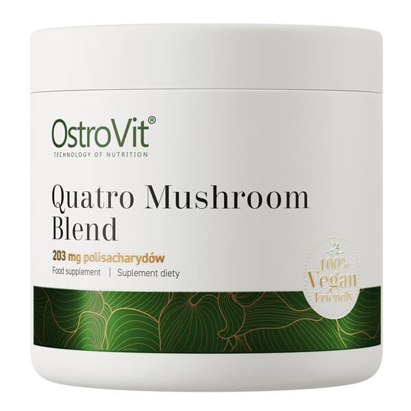 OstroVit Four Mushroom Blend 100g Pulver