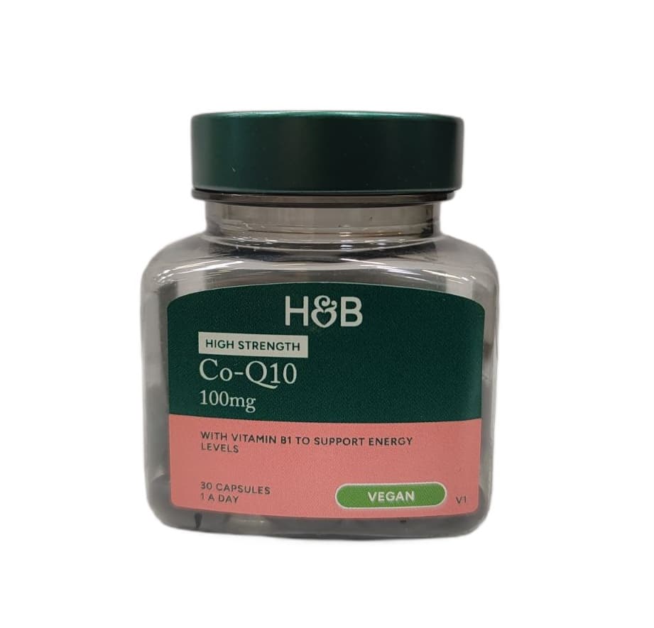 High Strength CoQ-10, 100mg | Holland & Barrett - 30 plantaardige capsules